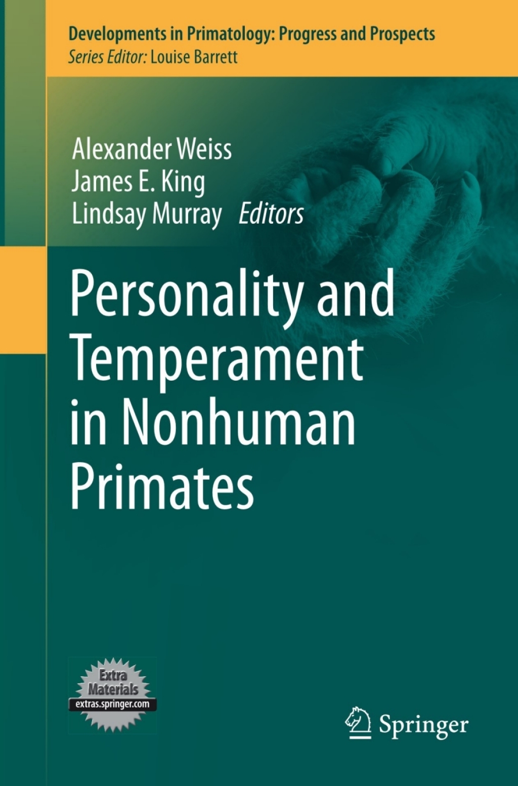 Personality and Temperament in Nonhuman Primates  â€“ PDF/EPUB Version Downloadable