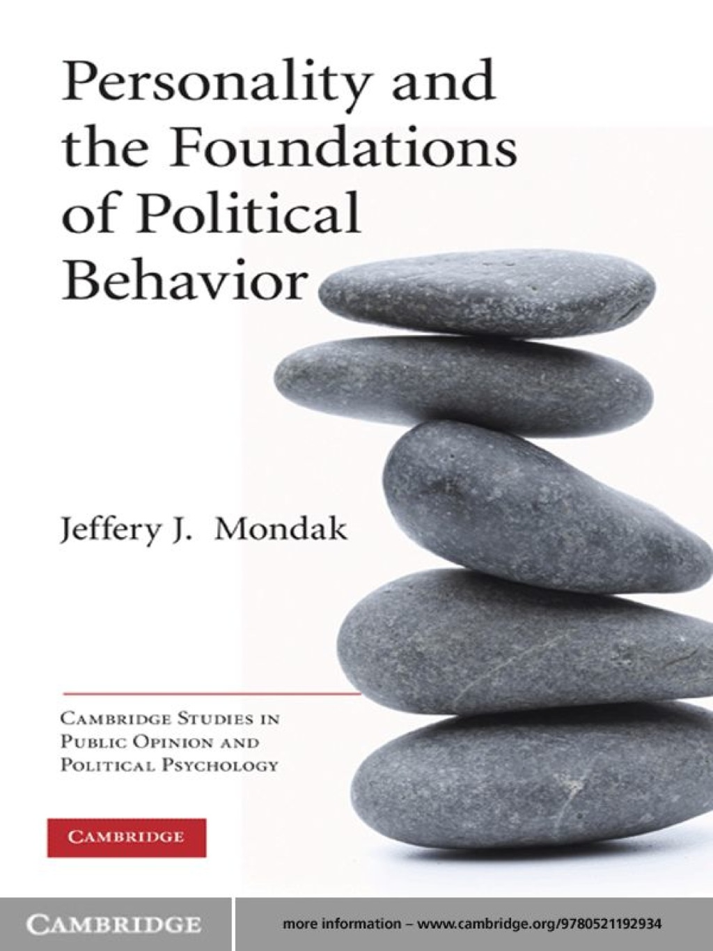 Personality and the Foundations of Political Behavior 1st Edition â€“ PDF/EPUB Version Downloadable