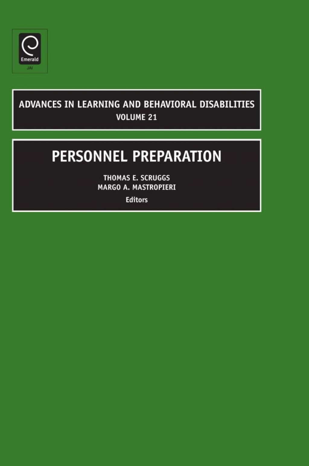 Personnel Preparation  â€“ PDF/EPUB Version Downloadable