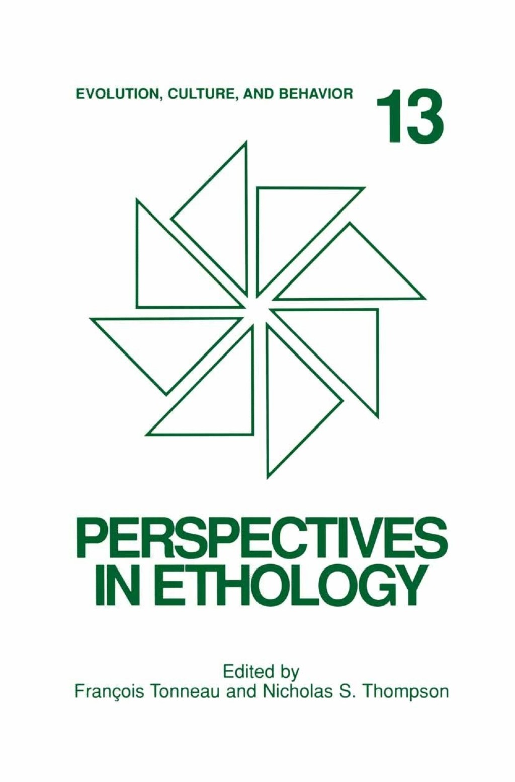 Perspectives in Ethology Evolution, Culture, and Behavior 1st Edition â€“ PDF/EPUB Version Downloadable