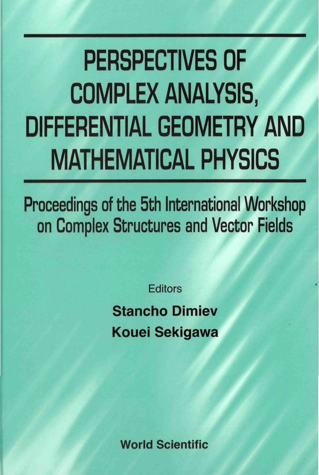 PERSPECTIVES OF COMPLEX ANALYSIS...  â€“ PDF/EPUB Version Downloadable