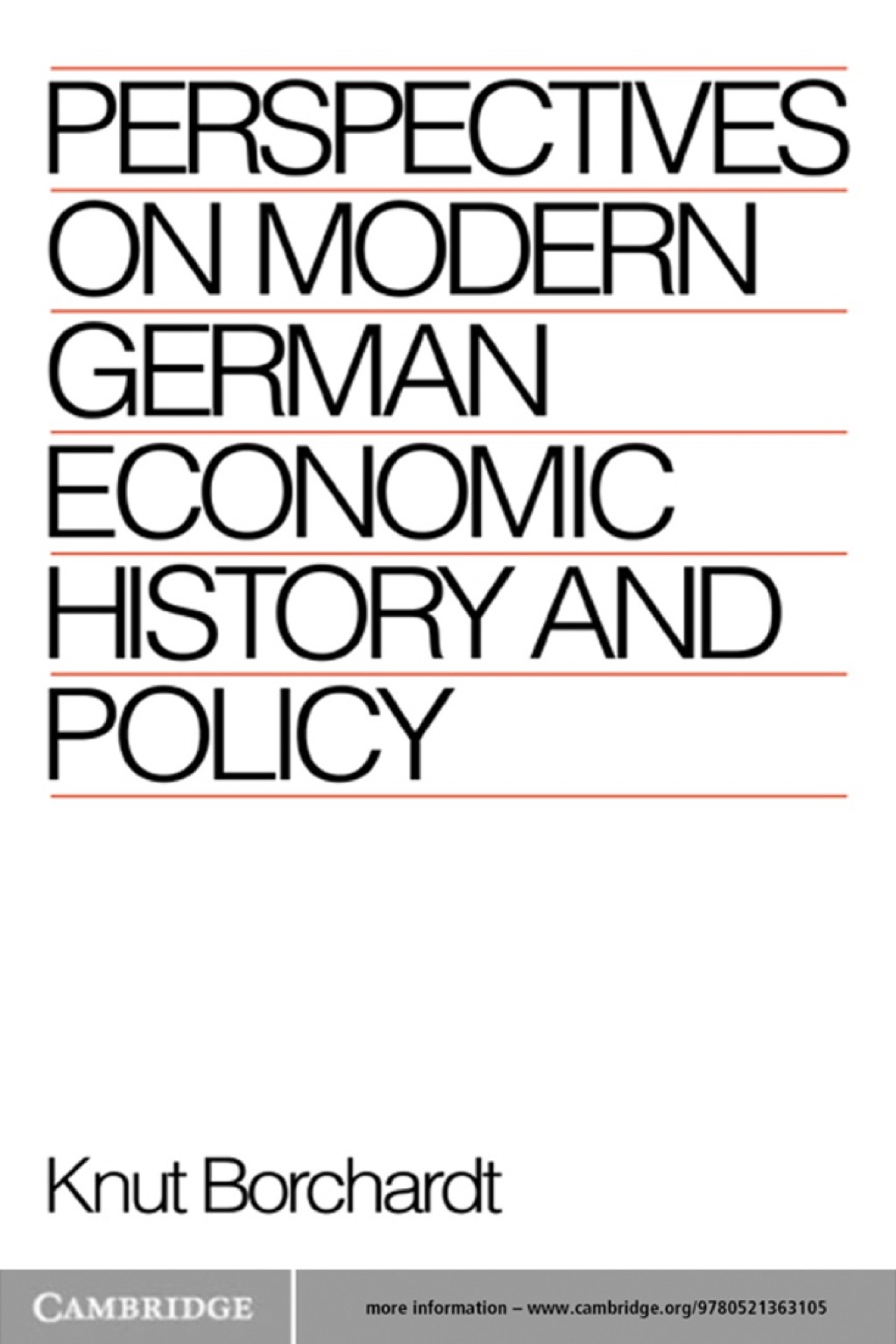 Perspectives on Modern German Economic History and Policy 1st Edition â€“ PDF/EPUB Version Downloadable