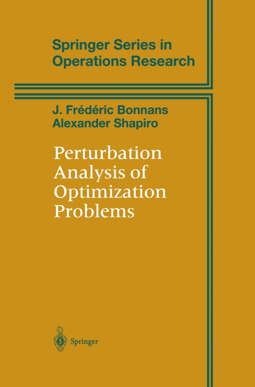 Perturbation Analysis of Optimization Problems  â€“ PDF/EPUB Version Downloadable