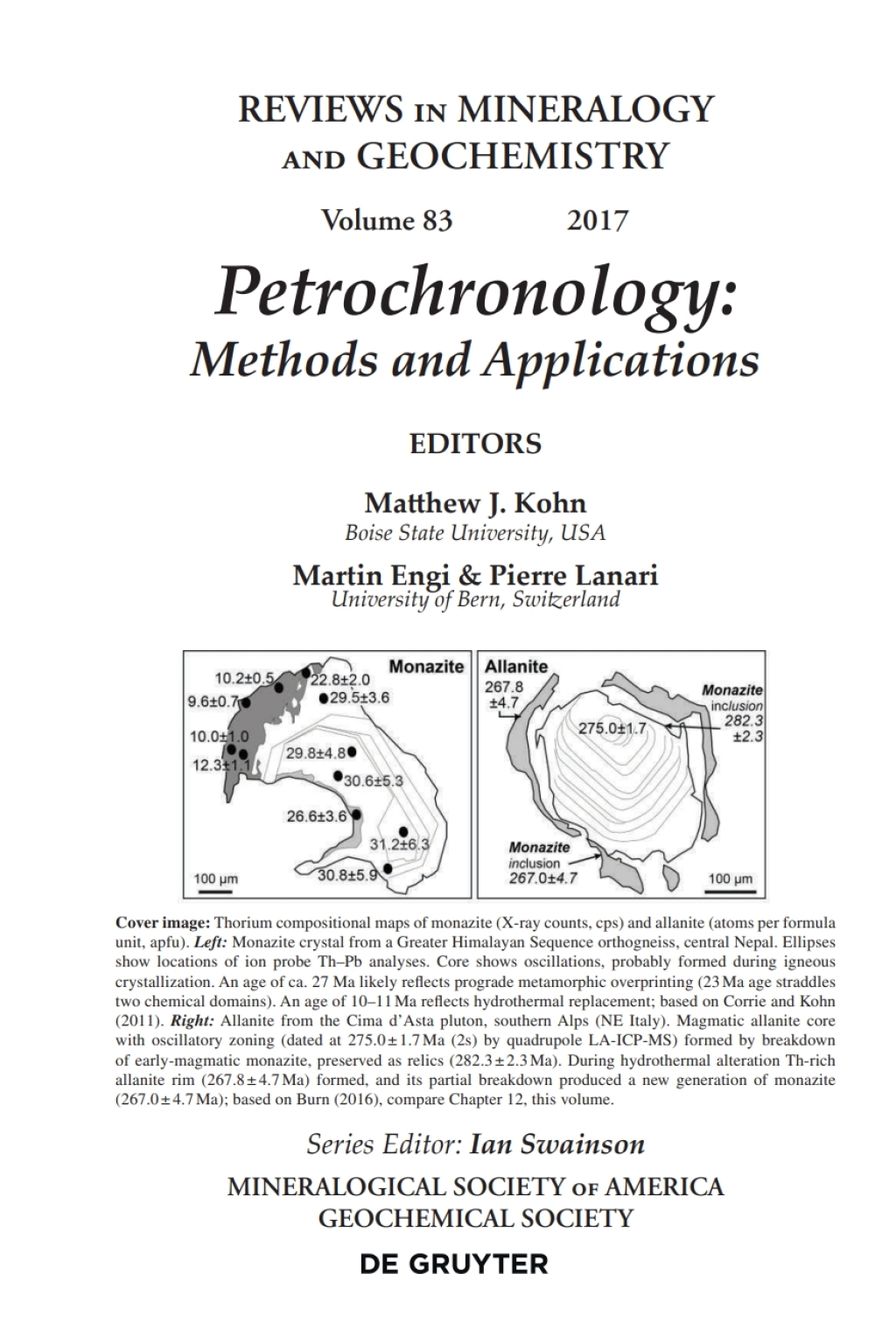 Petrochronology Methods and Applications 1st Edition â€“ PDF/EPUB Version Downloadable