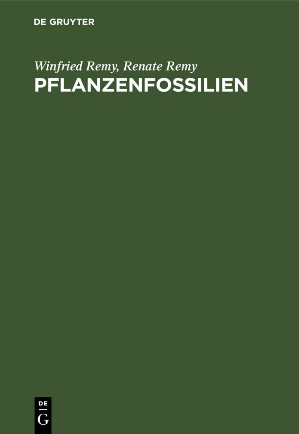 Pflanzenfossilien Ein FÃ¼hrer durch die Flora des limnisch entwickelten PalÃ¤ozoikums 1st Edition â€“ PDF/EPUB Version Downloadable