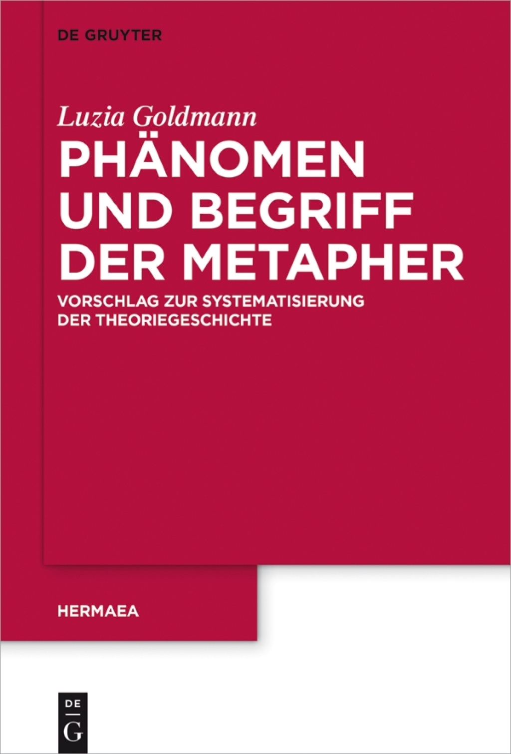 PhÃ¤nomen und Begriff der Metapher Vorschlag zur Systematisierung der Theoriegeschichte 1st Edition â€“ PDF/EPUB Version Downloadable