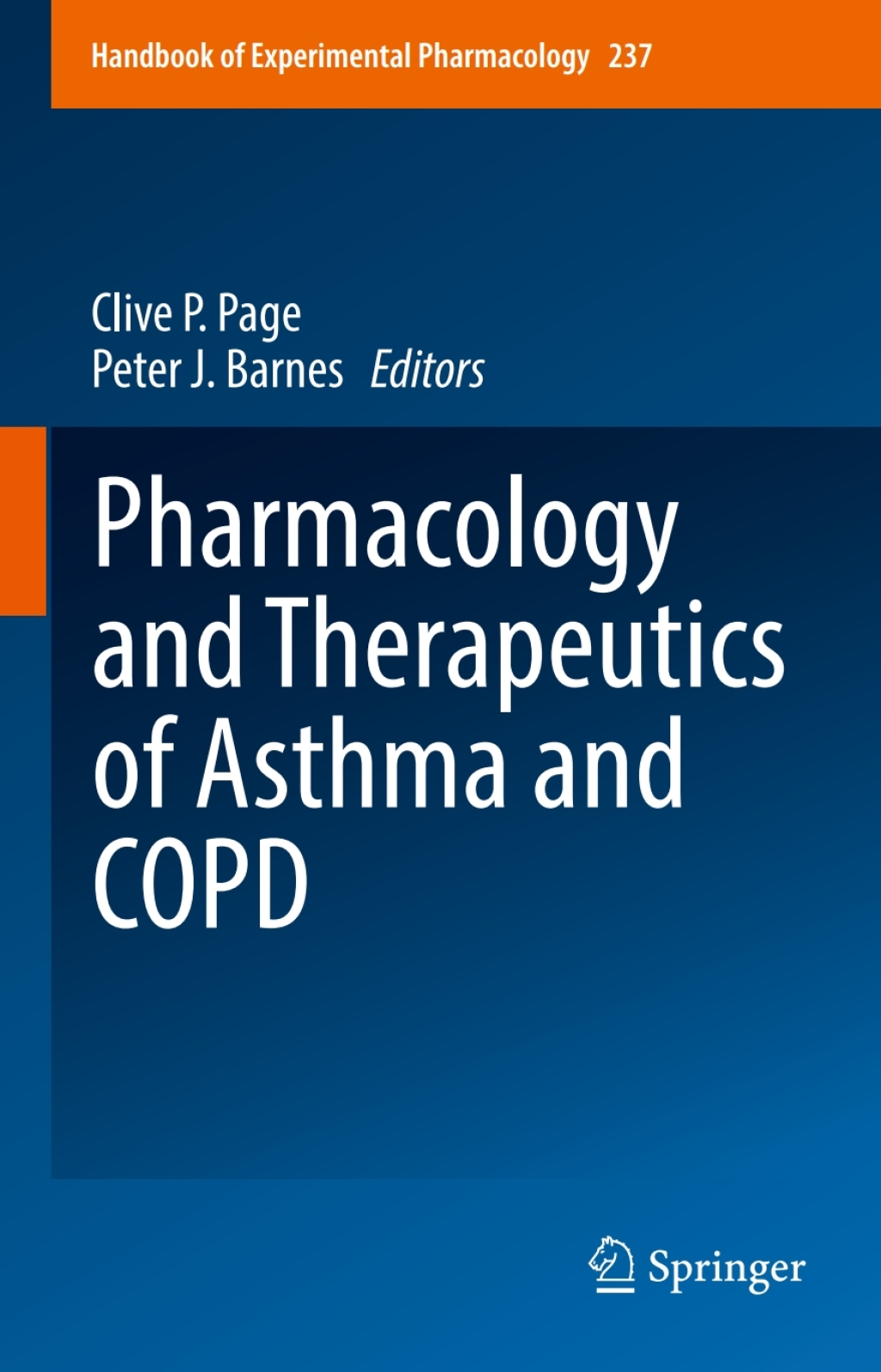 Pharmacology and Therapeutics of Asthma and COPD  â€“ PDF/EPUB Version Downloadable
