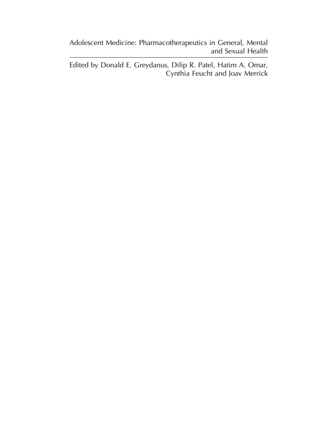 Pharmacotherapeutics in General, Mental and Sexual Health 1st Edition â€“ PDF/EPUB Version Downloadable