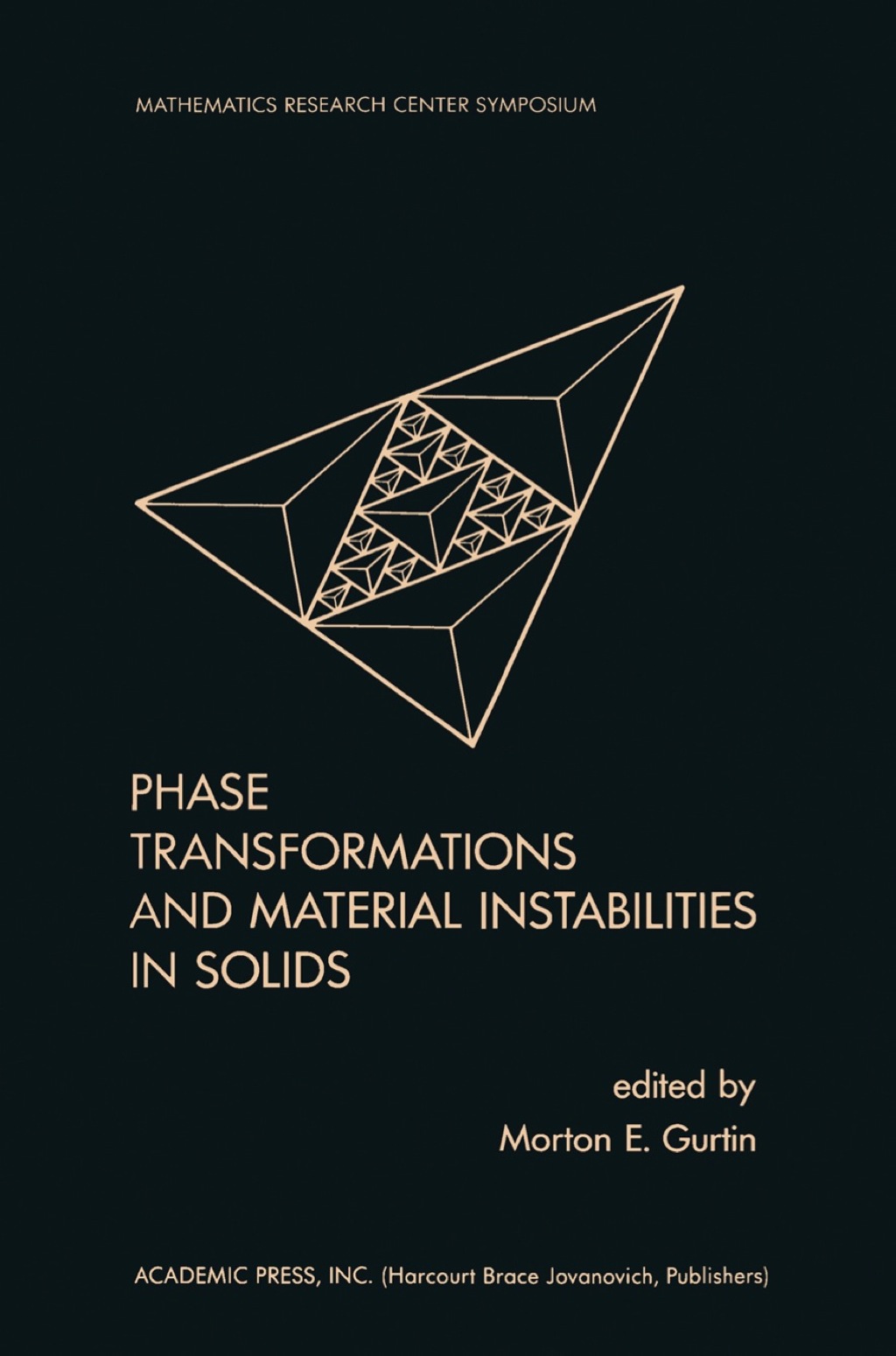 Phase Transformations and Material Instabilities in Solids 1st Edition ...