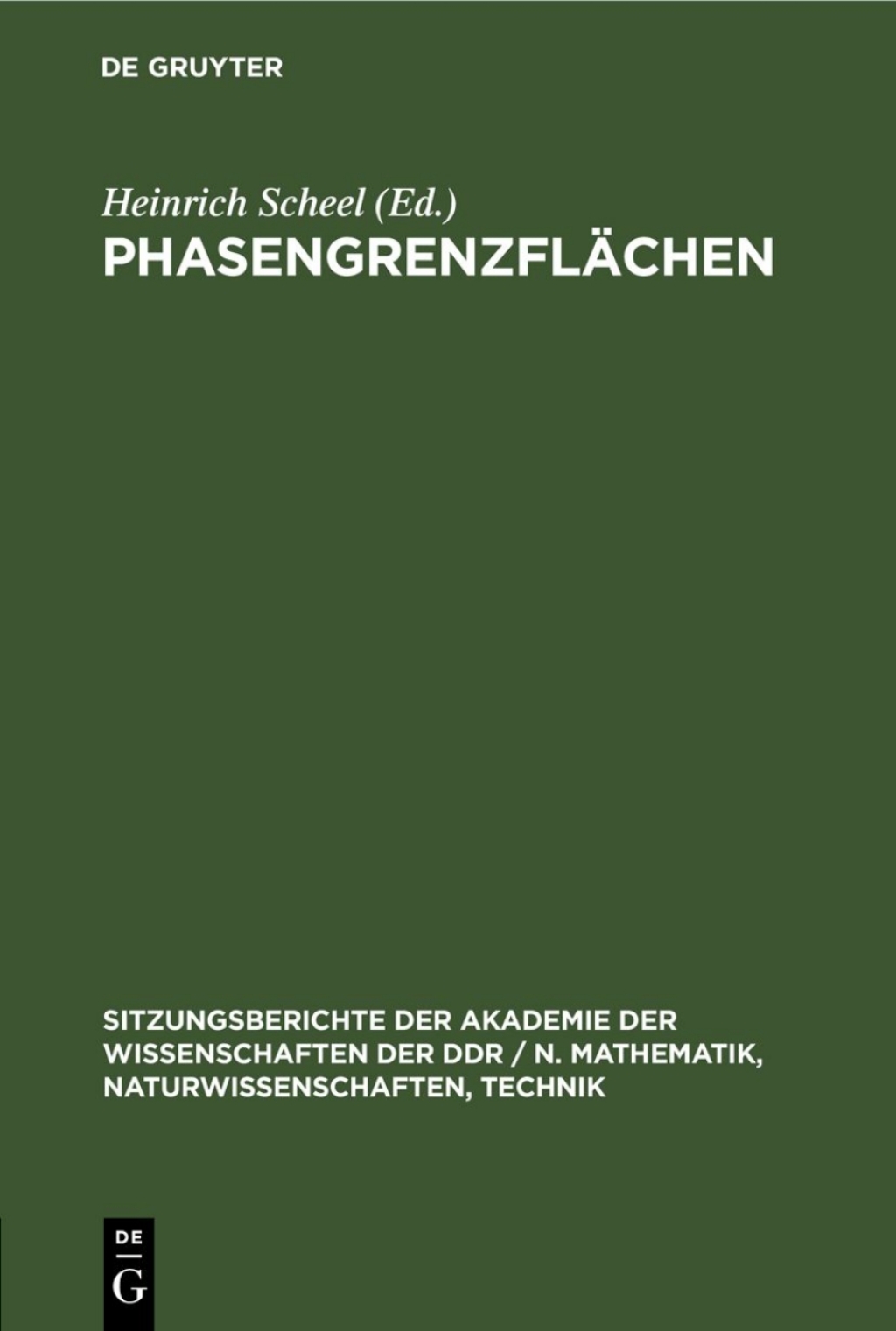 PhasengrenzflÃ¤chen 1st Edition â€“ PDF/EPUB Version Downloadable