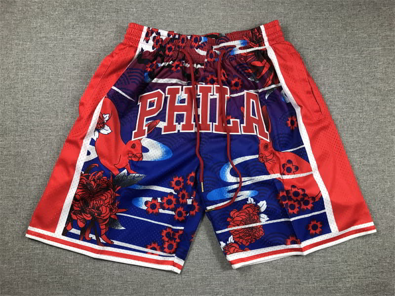Philadelphia 76ers Shorts Year of the Rabbit Edition - Basketball Shorts Store