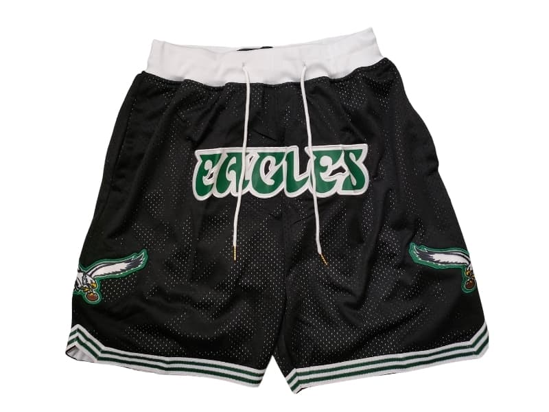 Philadelphia Eagles Black Shorts - Basketball Shorts Store