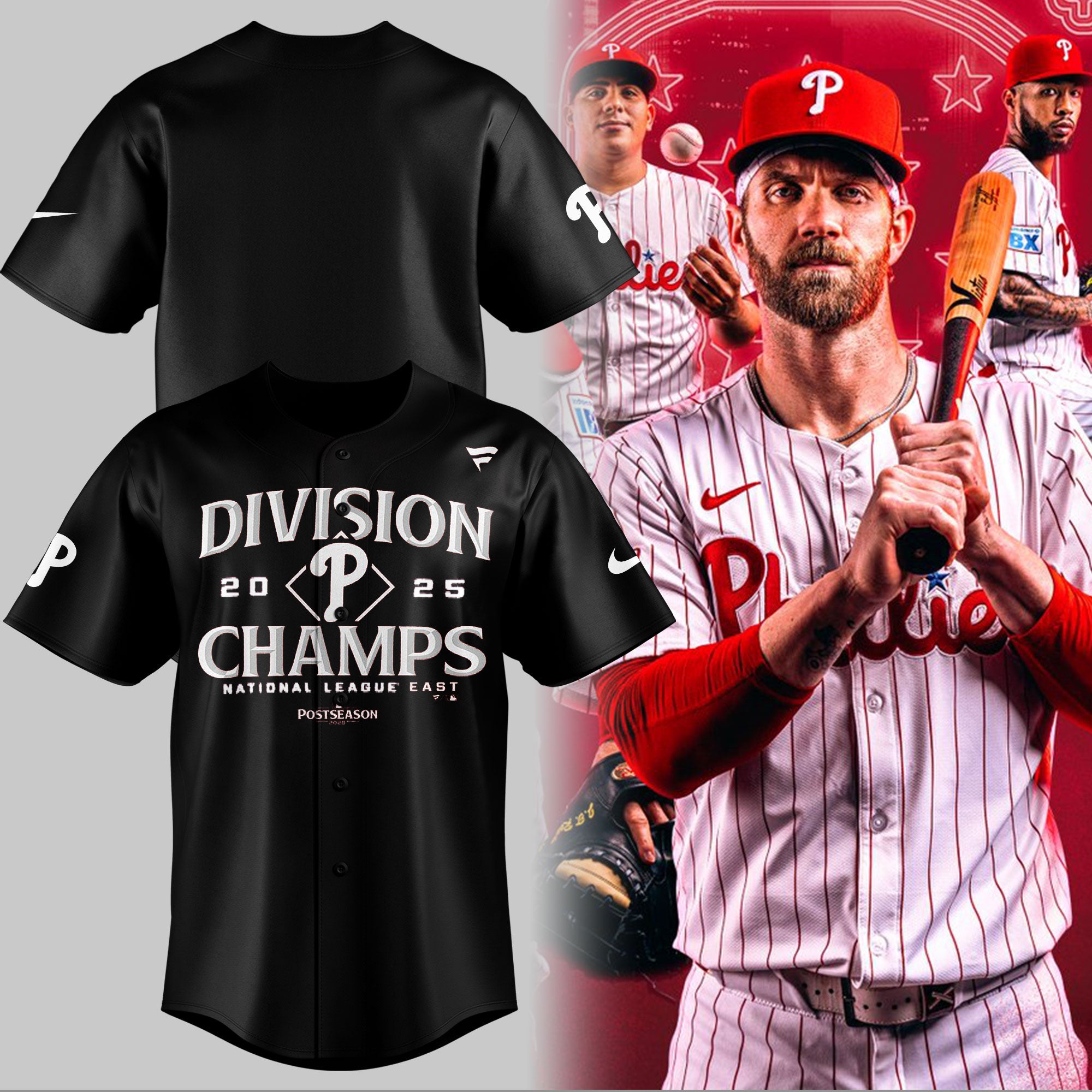 Philadelphia Phillies BACK TO BACK NL EAST CHAMPIONS Baseball Baseball 