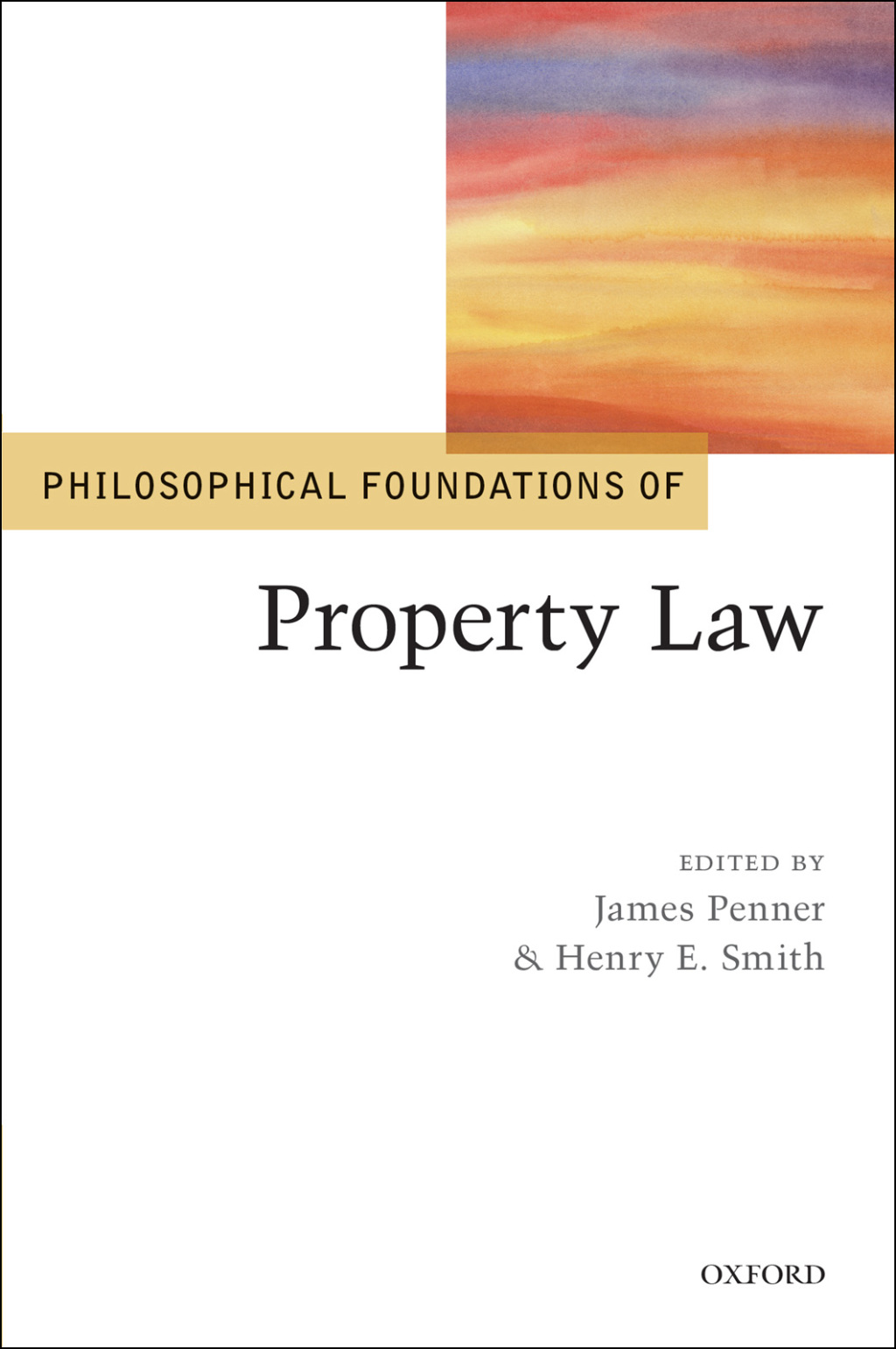 Philosophical Foundations of Property Law 1st Edition â€“ PDF/EPUB Version Downloadable