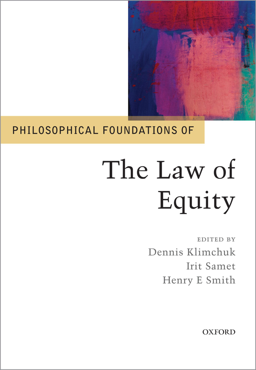 Philosophical Foundations of the Law of Equity 1st Edition â€“ PDF/EPUB Version Downloadable