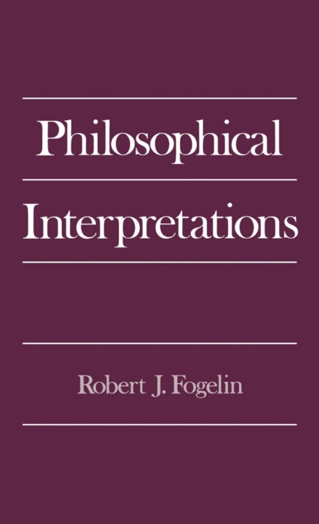 Philosophical Interpretations  â€“ PDF/EPUB Version Downloadable