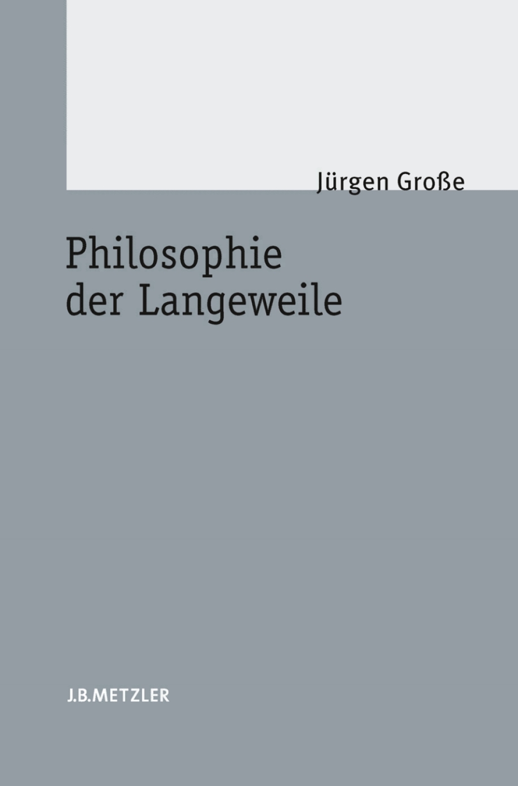 Philosophie der Langeweile  â€“ PDF/EPUB Version Downloadable