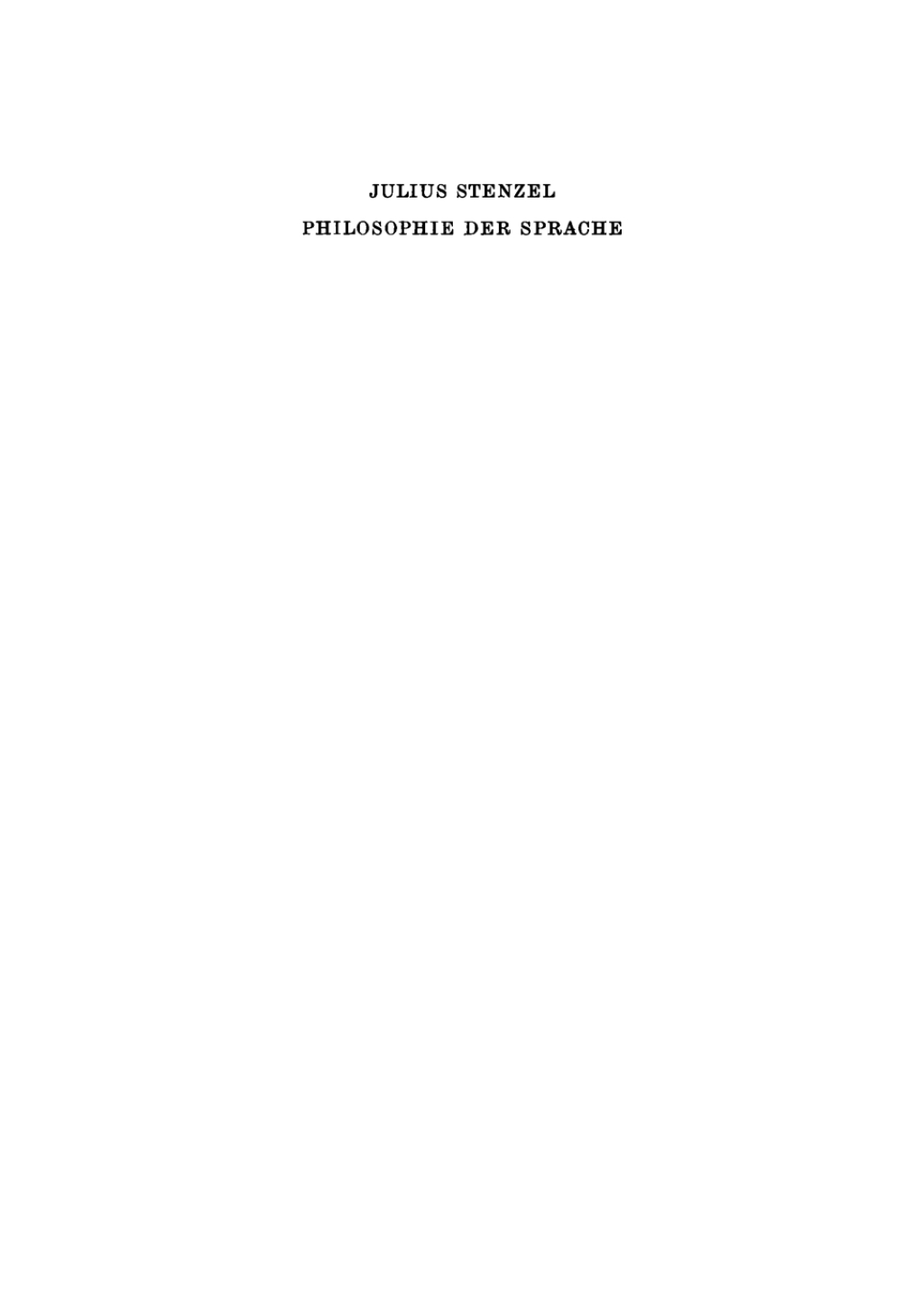 Philosophie der Sprache 1st Edition â€“ PDF/EPUB Version Downloadable