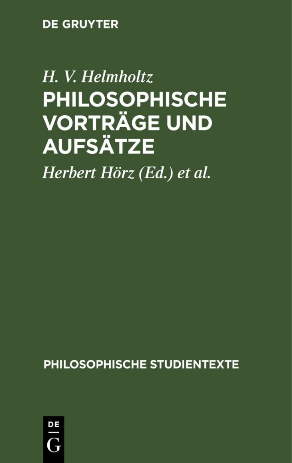 Philosophische VortrÃ¤ge und AufsÃ¤tze 1st Edition â€“ PDF/EPUB Version Downloadable
