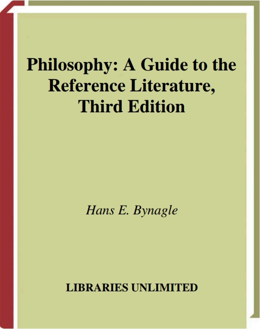 Philosophy A Guide to the Reference Literature 3rd Edition â€“ PDF/EPUB Version Downloadable