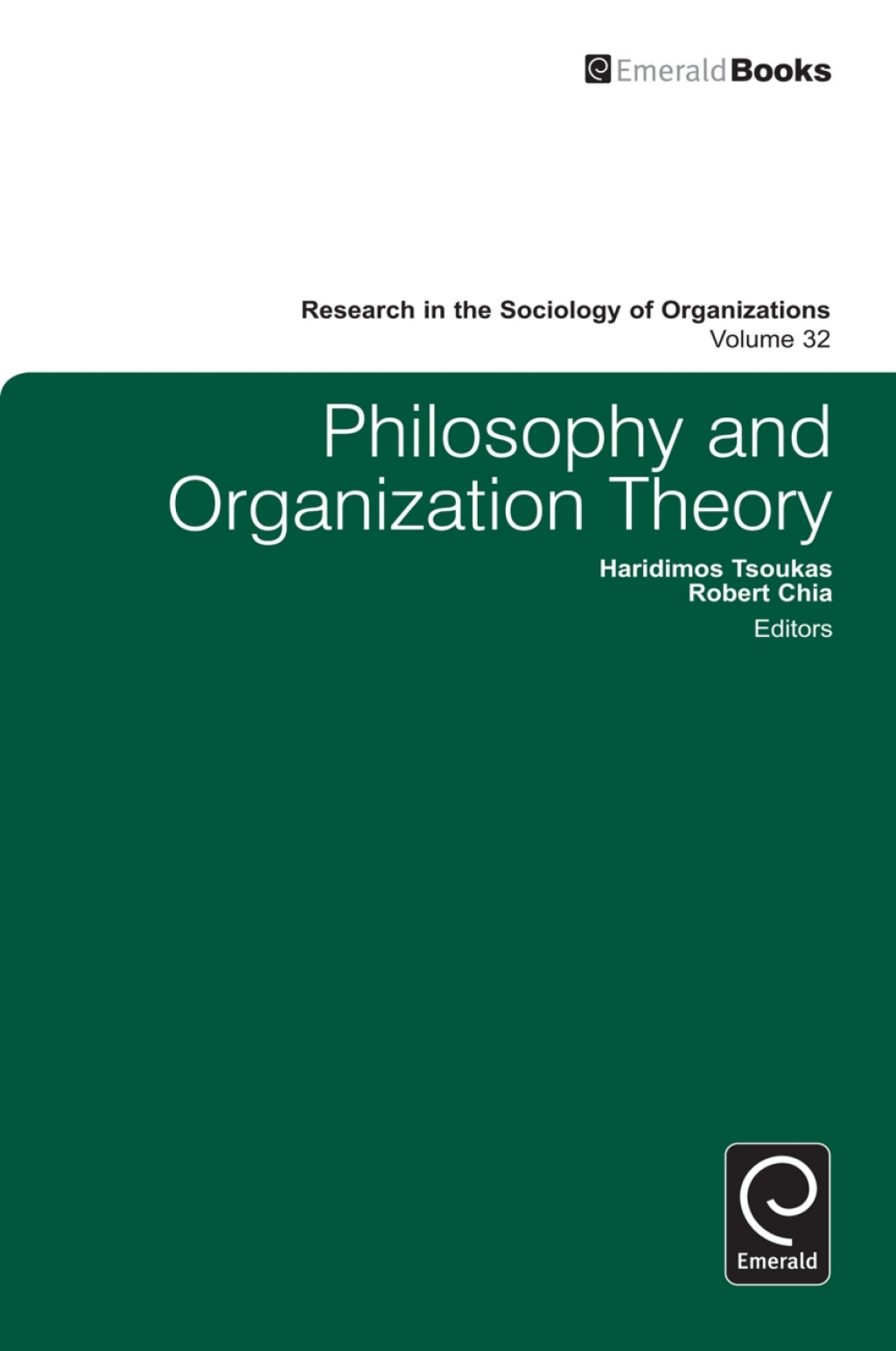 Philosophy and Organization Theory  â€“ PDF/EPUB Version Downloadable