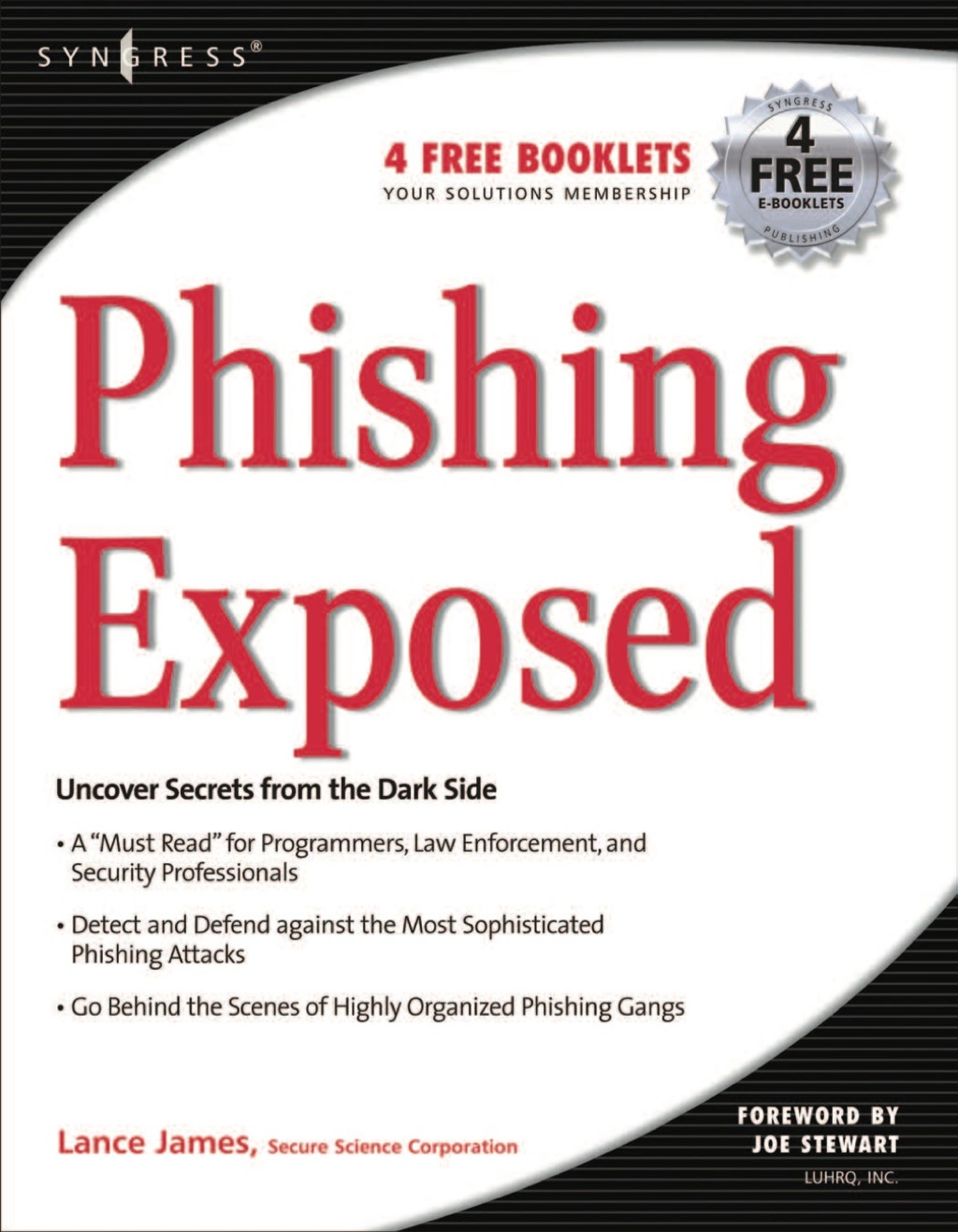 Phishing Exposed  â€“ PDF/EPUB Version Downloadable