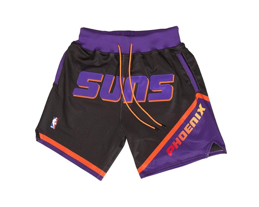 Phoenix Suns Shorts Black - Basketball Shorts Store