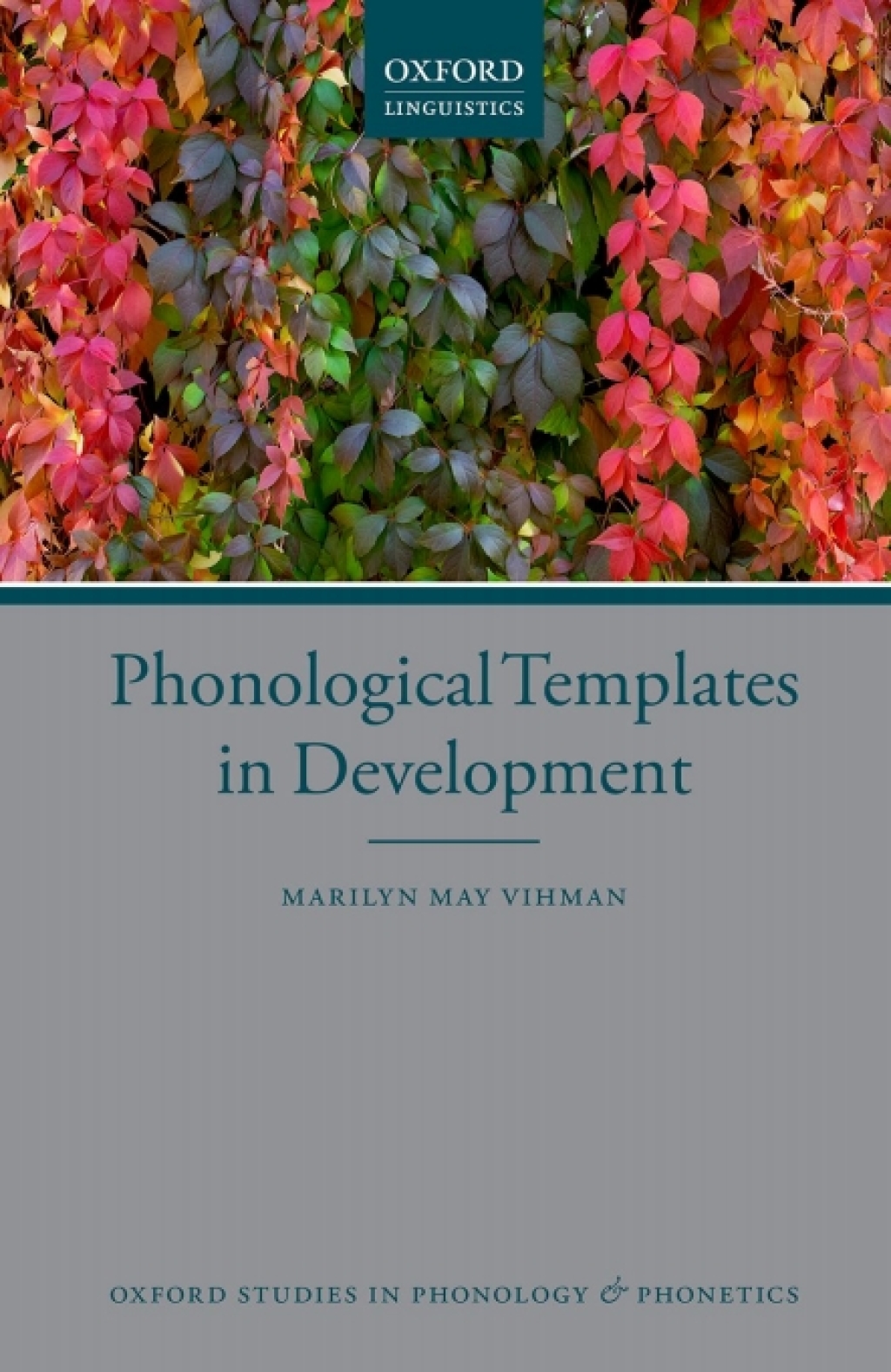 Phonological Templates in Development  â€“ PDF/EPUB Version Downloadable