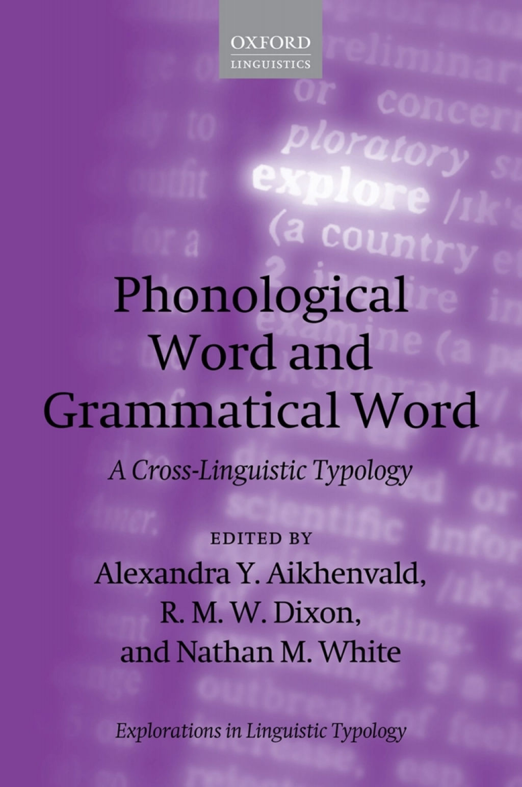 Phonological Word and Grammatical Word A Cross-Linguistic Typology 1st Edition â€“ PDF/EPUB Version Downloadable