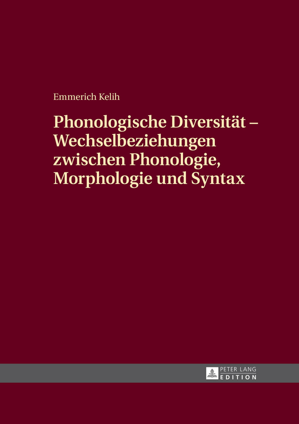 Phonologische Diversitaet - Wechselbeziehungen zwischen Phonologie, Morphologie und Syntax 1st Edition â€“ PDF/EPUB Version Downloadable