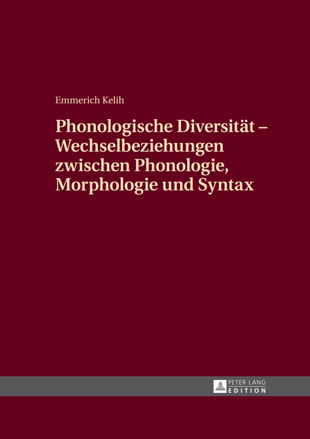 Phonologische Diversitaet - Wechselbeziehungen zwischen Phonologie, Morphologie und Syntax 1st Edition â€“ PDF/EPUB Version Downloadable