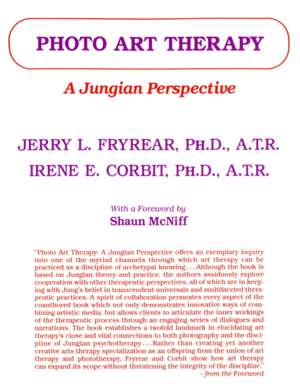 Photo Art Therapy: A Jungian Perspective 1st Edition â€“ PDF/EPUB Version Downloadable