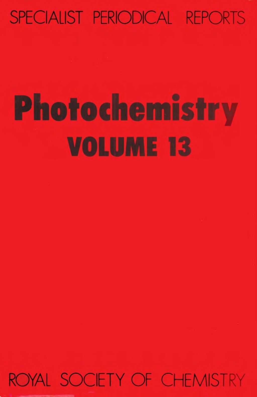 Photochemistry Volume 13 1st Edition â€“ PDF/EPUB Version Downloadable