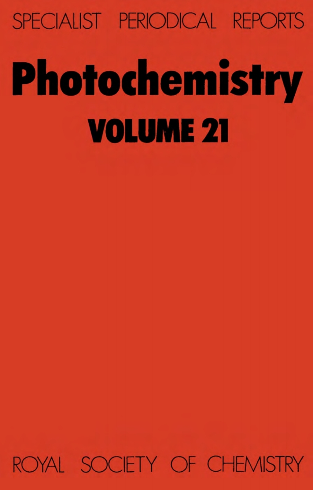 Photochemistry Volume 21 1st Edition â€“ PDF/EPUB Version Downloadable