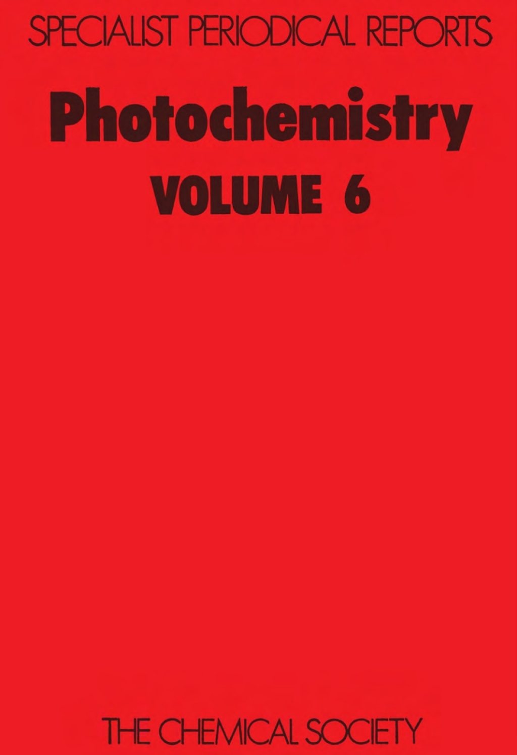 Photochemistry Volume 6 1st Edition â€“ PDF/EPUB Version Downloadable