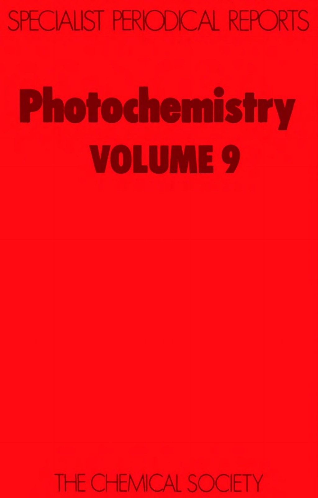 Photochemistry Volume 9 1st Edition â€“ PDF/EPUB Version Downloadable