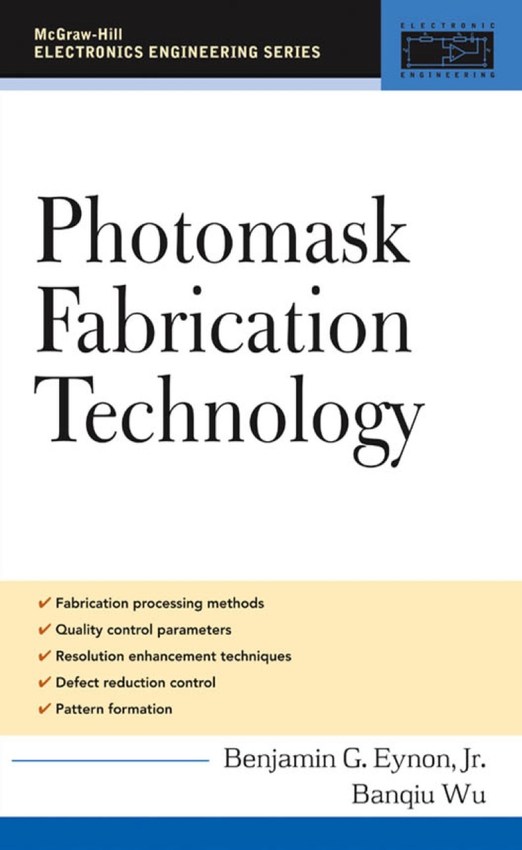 Photomask Fabrication Technology 1st Edition â€“ PDF/EPUB Version Downloadable