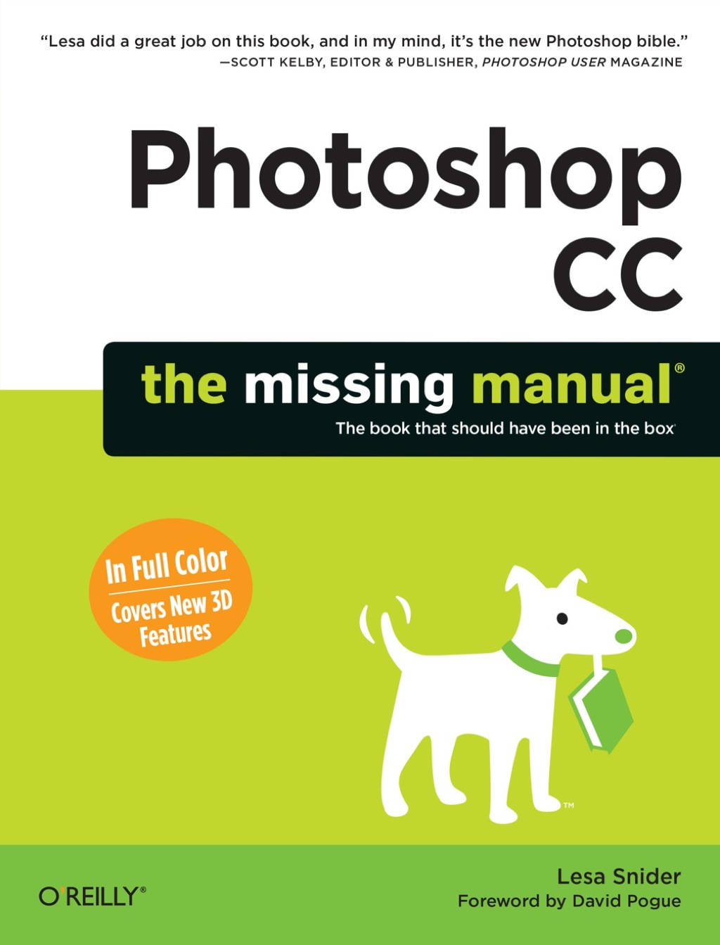 Photoshop CC: The Missing Manual 1st Edition â€“ PDF/EPUB Version Downloadable