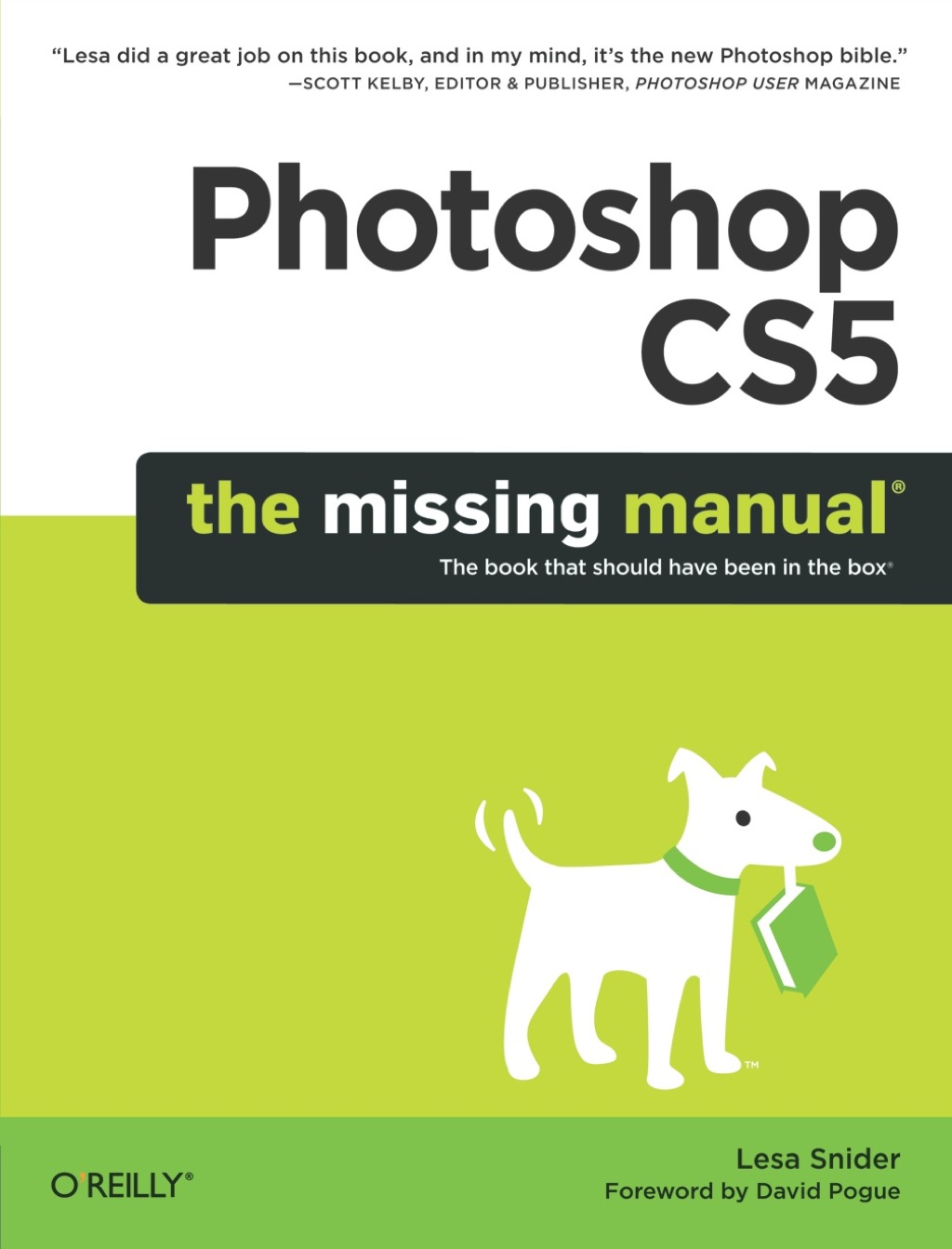 Photoshop CS5: The Missing Manual 1st Edition â€“ PDF/EPUB Version Downloadable