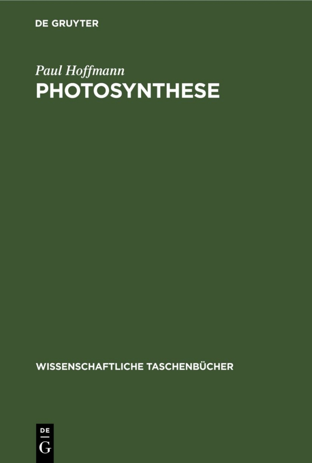 Photosynthese 2nd Edition â€“ PDF/EPUB Version Downloadable