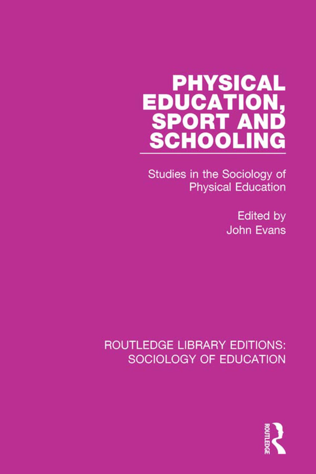 Physical Education, Sport and Schooling Studies in the Sociology of Physical Education 1st Edition â€“ PDF/EPUB Version Downloadable