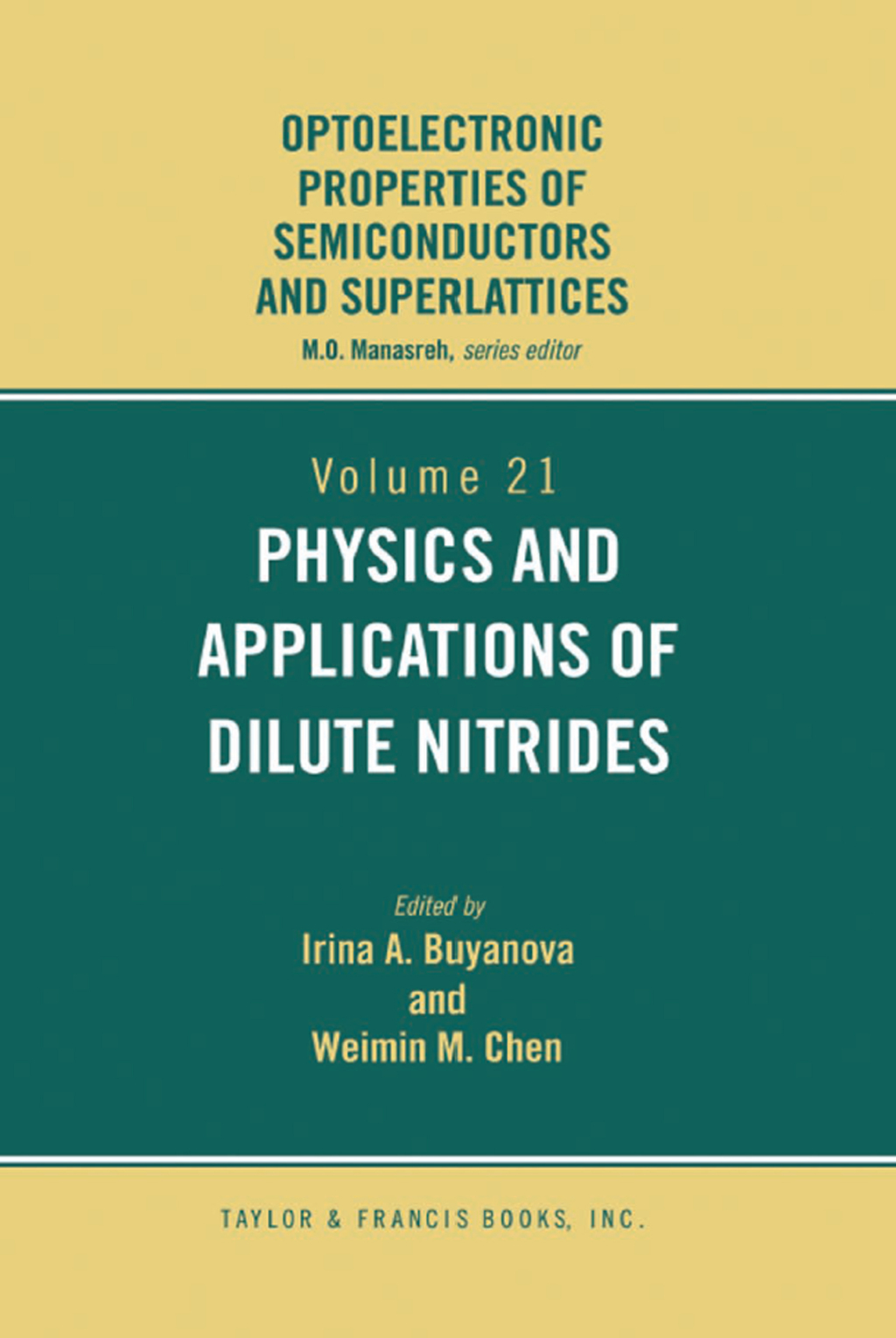 Physics and Applications of Dilute Nitrides 1st Edition â€“ PDF/EPUB Version Downloadable