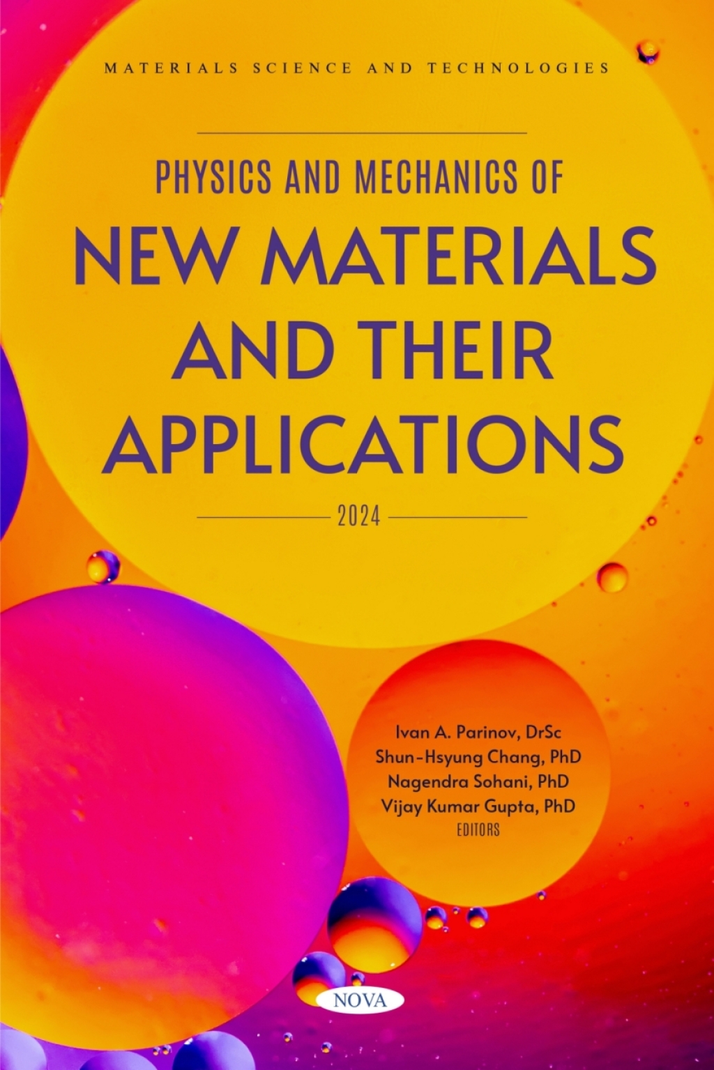 Physics and Mechanics of New Materials and Their Applications - 2024  â€“ PDF/EPUB Version Downloadable