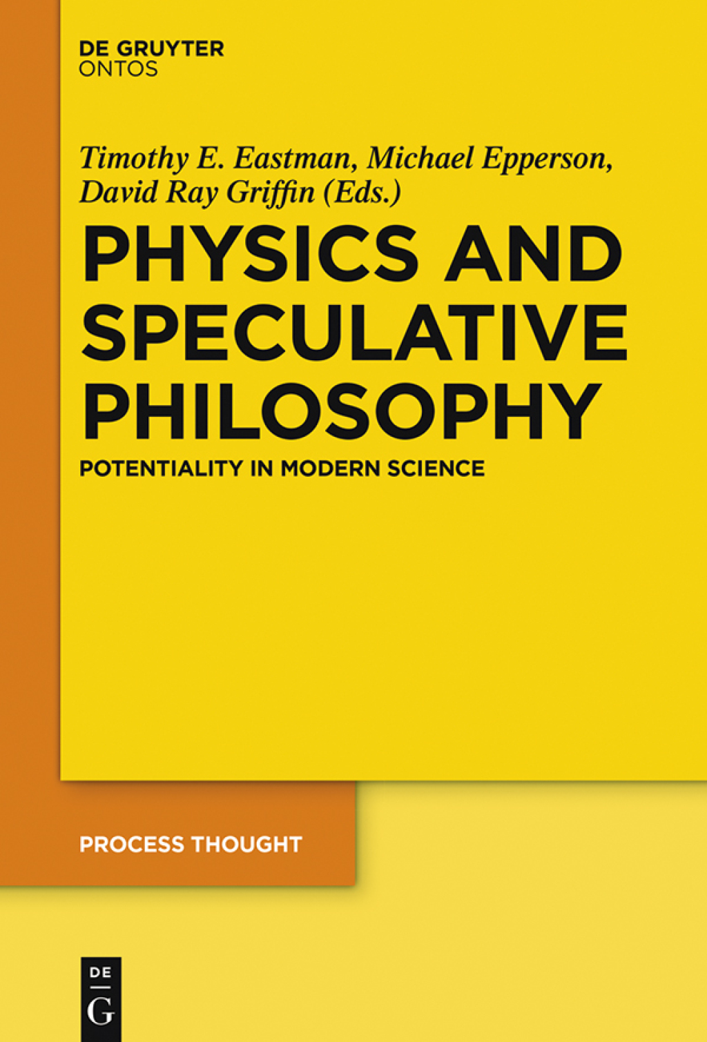 Physics and Speculative Philosophy Potentiality in Modern Science 1st Edition â€“ PDF/EPUB Version Downloadable