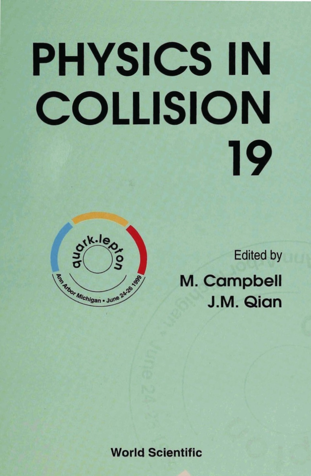 PHYSICS IN COLLISION 19  â€“ PDF/EPUB Version Downloadable