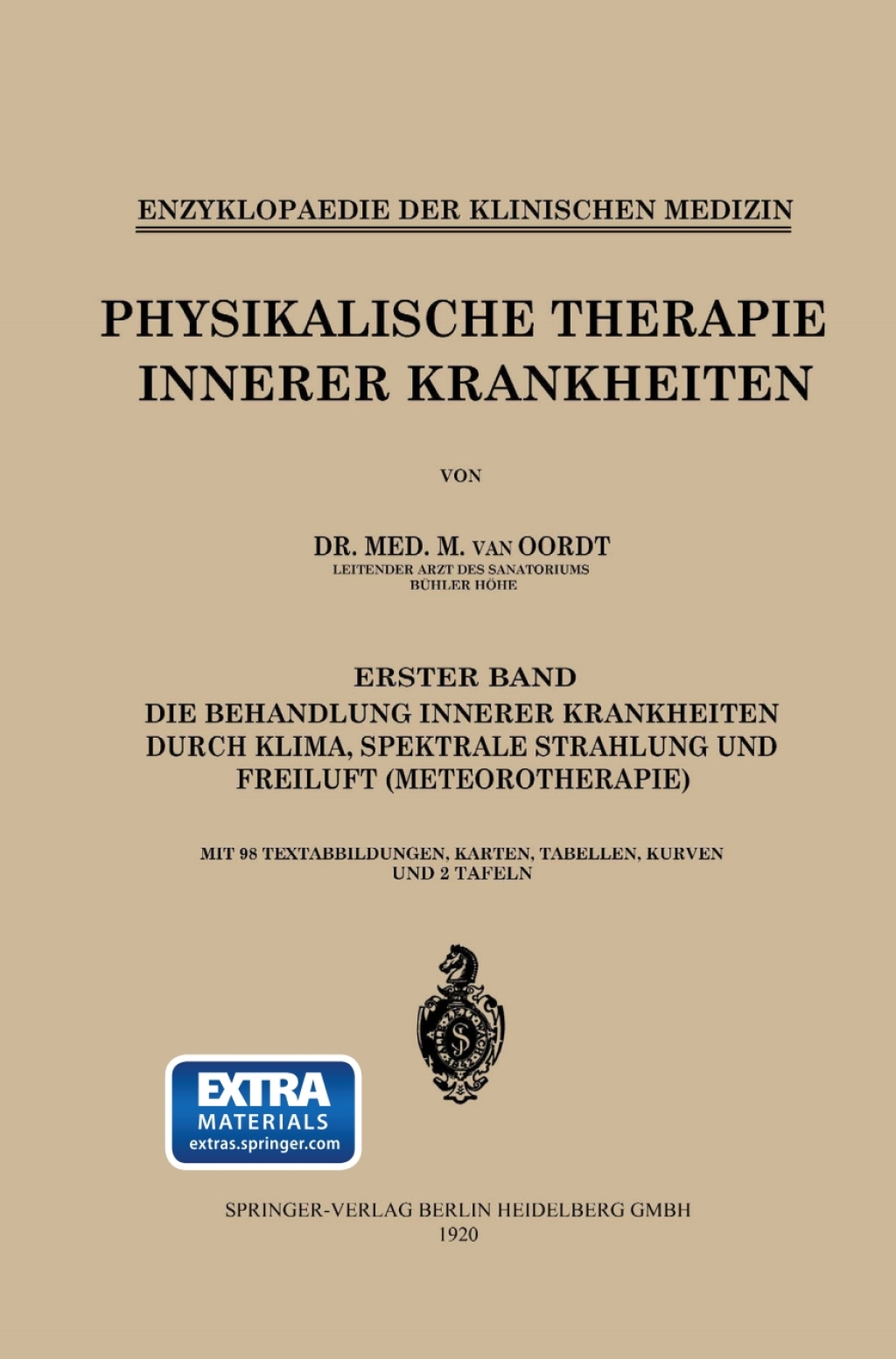 Physikalische Therapie Innerer Krankheiten  â€“ PDF/EPUB Version Downloadable