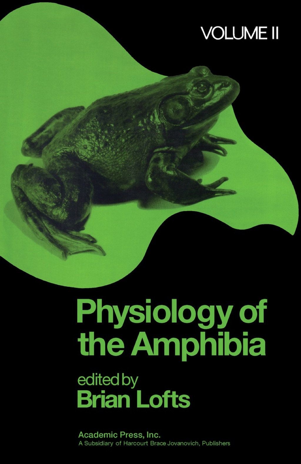 PHYSIOLOGY OF THE AMPHIBIA VOL 2 1st Edition â€“ PDF/EPUB Version Downloadable
