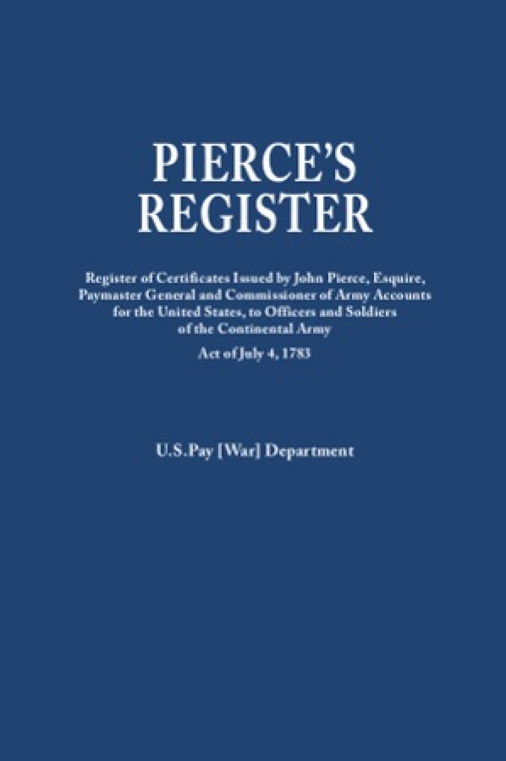 Pierce's Register 1st Edition â€“ PDF/EPUB Version Downloadable