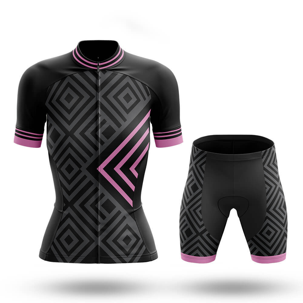 Pink Stripes - Women's Cycling Full Set