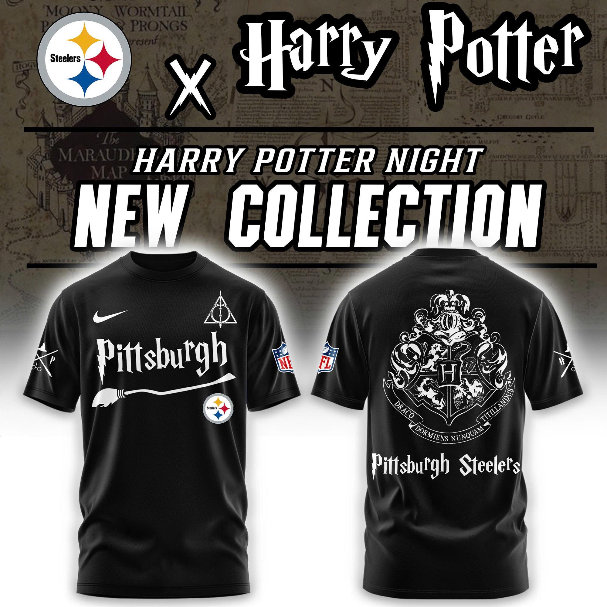 Pittsburgh Steelers Harry Potter Graphic Tee
